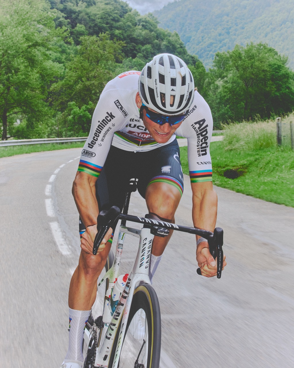 Mathieu Van Der Poel riding
